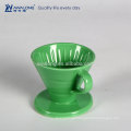 Green Painting Restaurant Usado Fine Porcelain Drain Cup